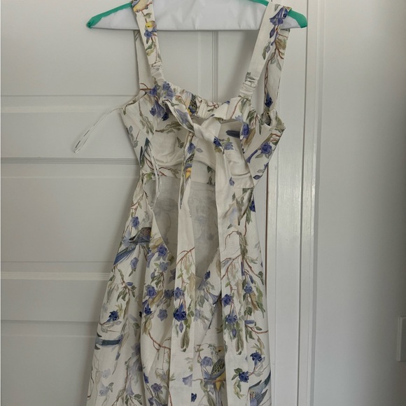 Zimmermann Natura Midi Dress Size 1 - Picture 9 of 10